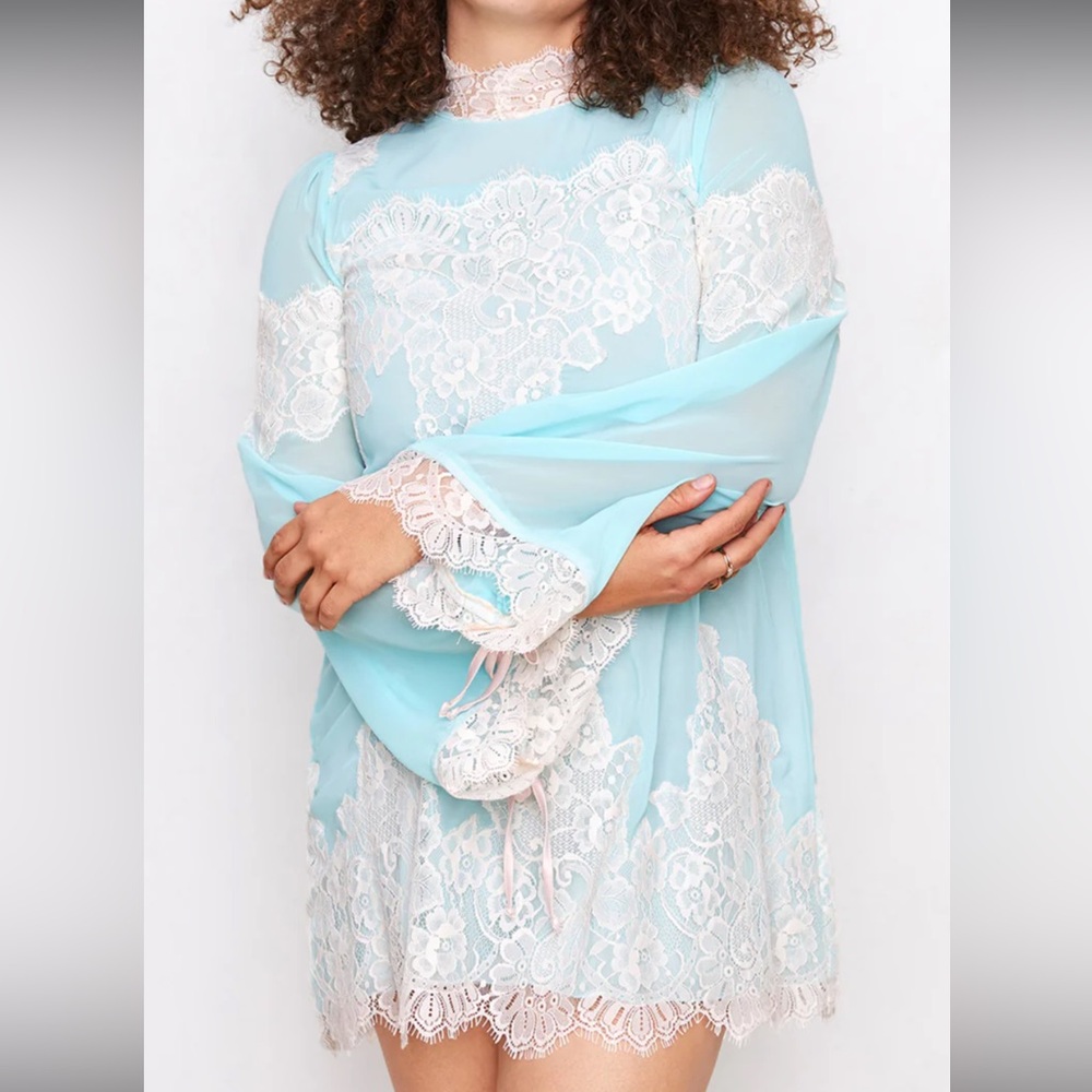 We Are HaH Queen 4 A Day 💙🦋 Dress In Baby Blue Sz S NWT